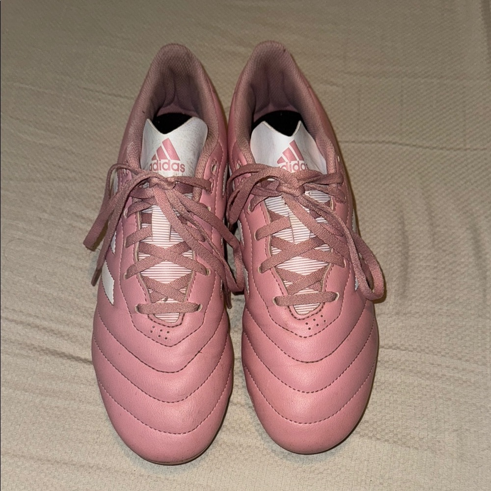 Adidas Blush Pink Soccer Shoes